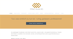 Desktop Screenshot of fasac.ch